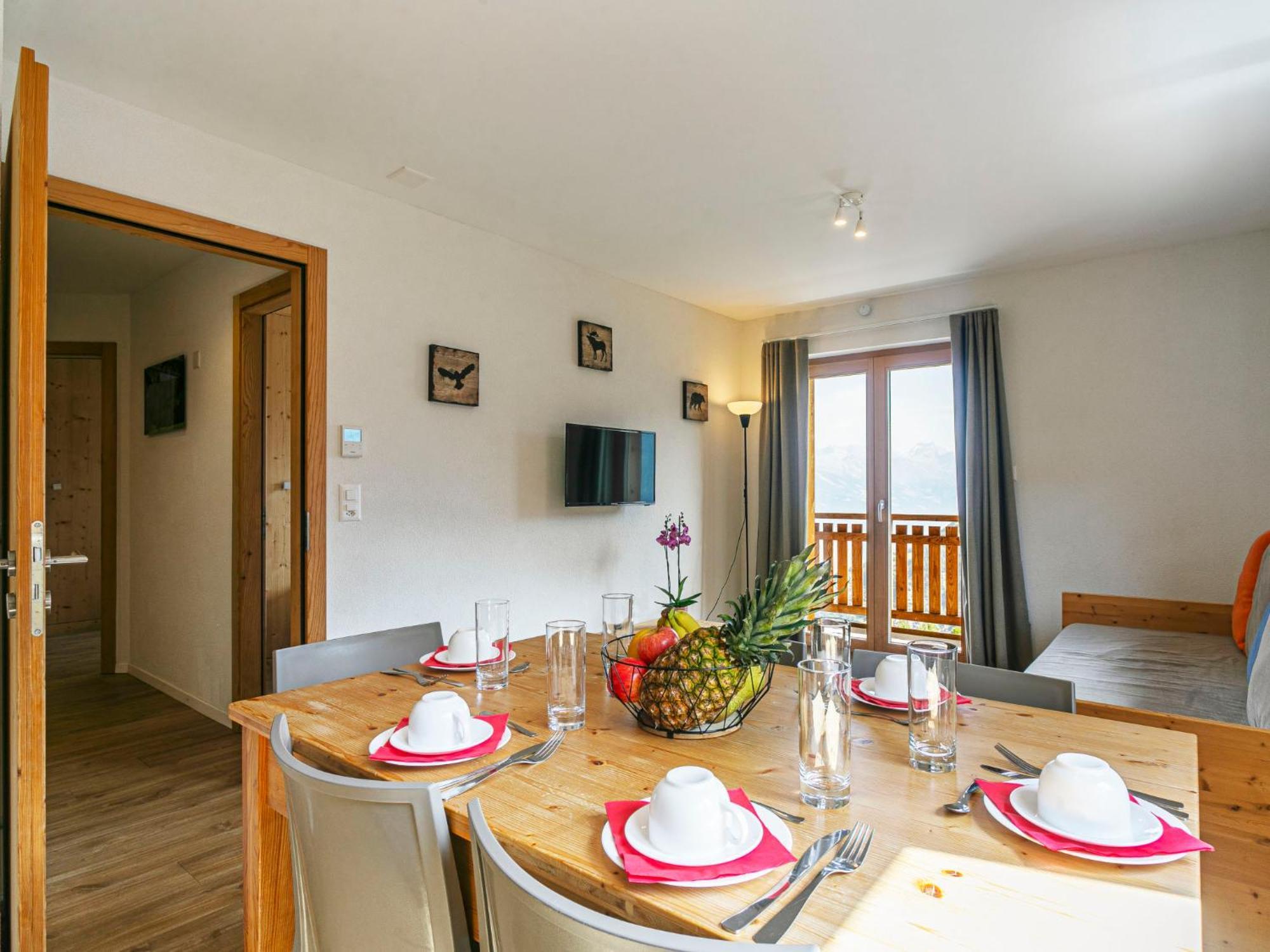 Apartment T-Resort La Tzoumaz 3P6 Vue Vallee By Interhome Exterior foto